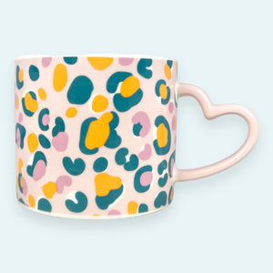 Mug - Pink Leopard