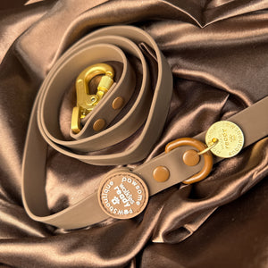 4ft Waterproof Lead - Walkies Ready® Chocolate Brown