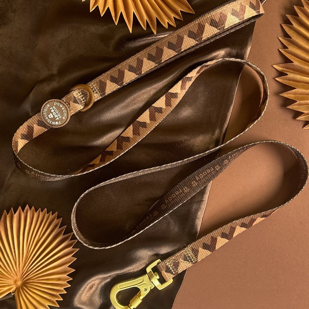 Lead - Walkies Ready® Chocolate Brown