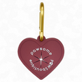 Pawsome Poop Pocket - Wine Red (Gold Clip)