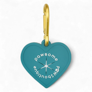 Pawsome Poop Pocket - Teal (Gold Clip)