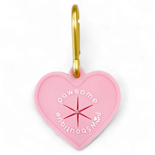 Pawsome Poop Pocket - Pastel Pink (Gold Clip)