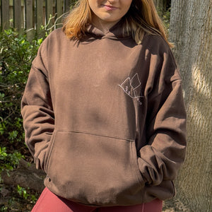 Hoodie - Walkies Ready® Chocolate Brown
