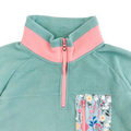 1/4 Zip Fleece - Fleece - Whimsical Wildflowers