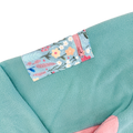 Indigo Ribbed Leggings & Whimsical Wildflower Fleece Bundle