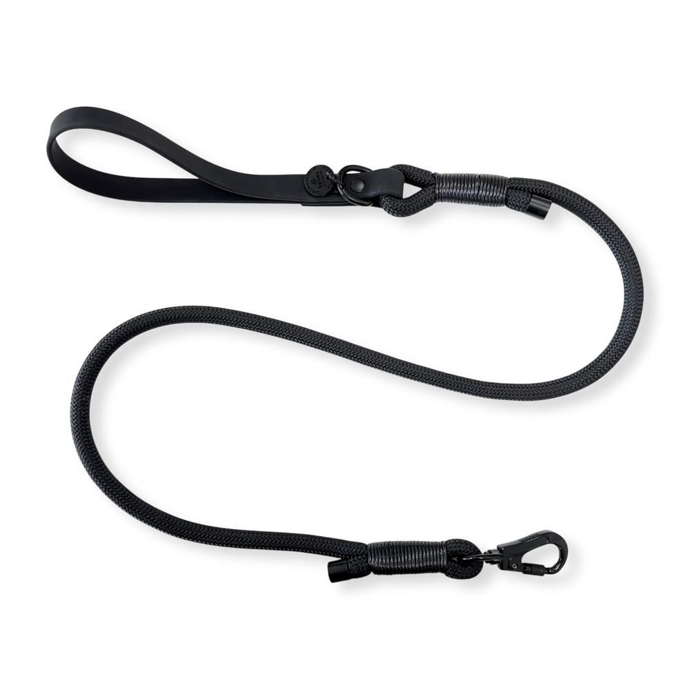 4ft Rope Lead - Black