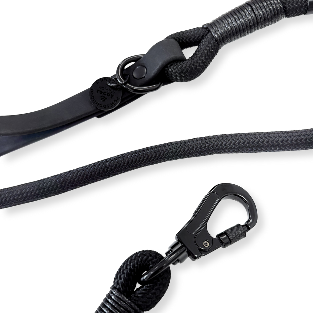 4ft Rope Lead - Black