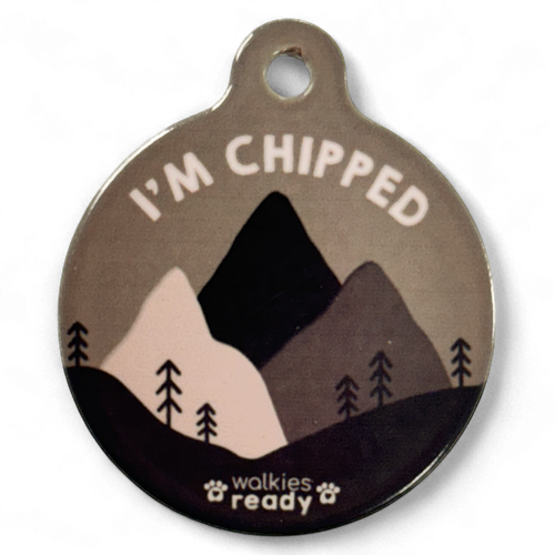ID Tag - Walkies Ready®- Chocolate Brown