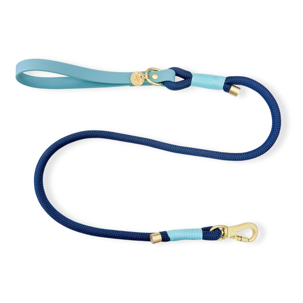 4ft Rope Lead - Royal Blue