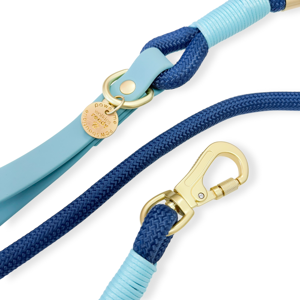 4ft Rope Lead - Royal Blue