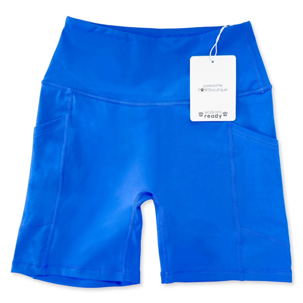 Walkies Ready® - Cycling Shorts - Royal Blue