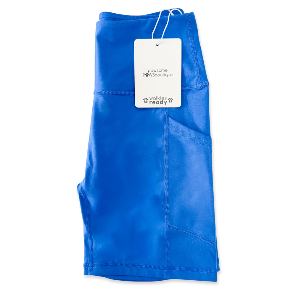 Walkies Ready® - Cycling Shorts - Royal Blue