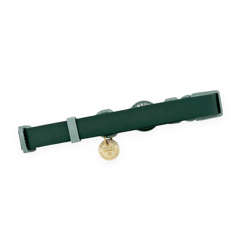 Waterproof Collar - Walkies Ready® Forest Green