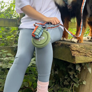 Poo Bag Holder - Harvest Plaid