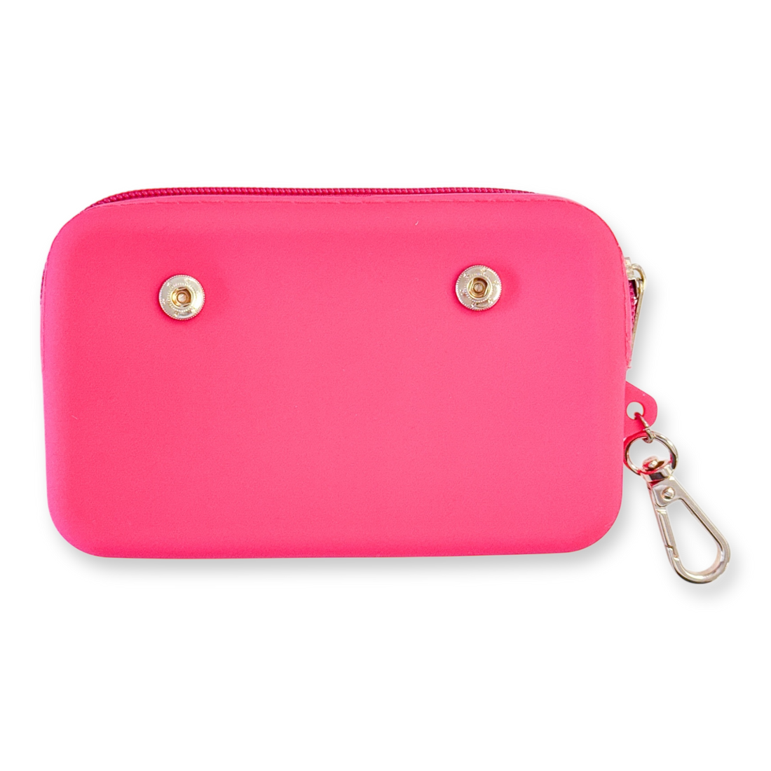 Silicone Fluorescent Pink Treat Pouch