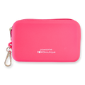 Silicone Fluorescent Pink Treat Pouch