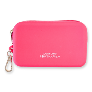 Silicone Fluorescent Pink Treat Pouch