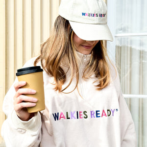 1/4 Zip Fleece  - Walkies Ready® Cream