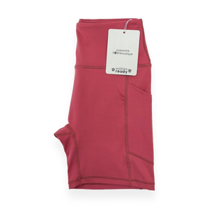 Walkies Ready® - Cycling Shorts - Raspberry Pink
