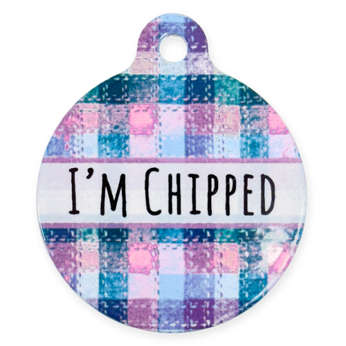 ID Tag - Tweed Twilight