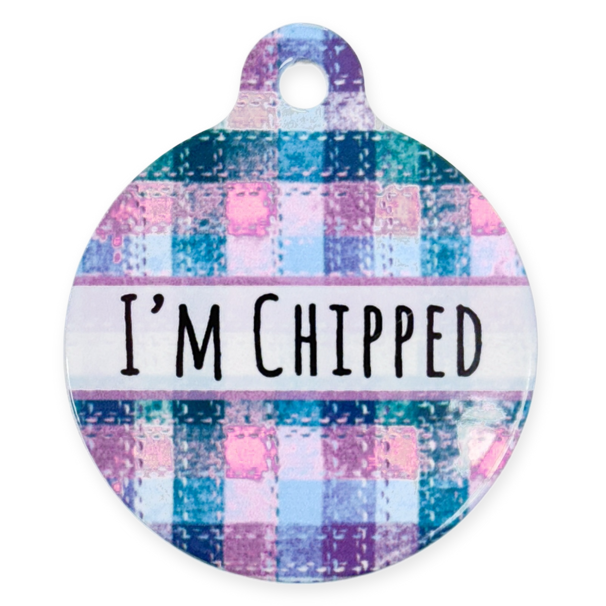 ID Tag - Tweed Twilight – Pawsome Paws Boutique