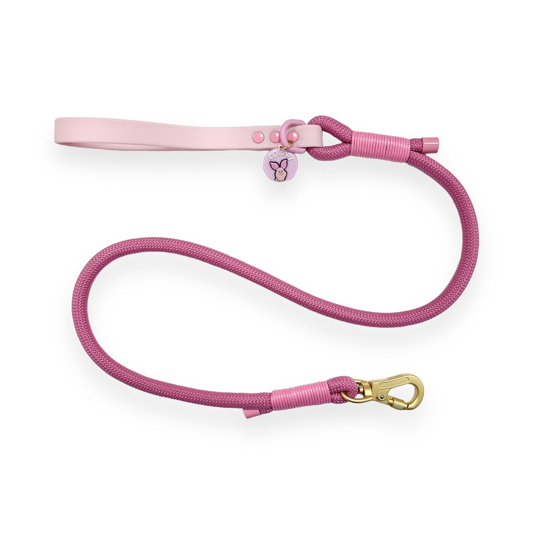 Disney© 4ft Rope Lead - Piglet - Pink