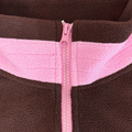 1/4 Zip Fleece - Leopard Print