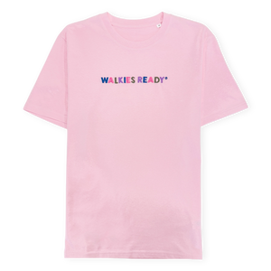 T-Shirt - Walkies Ready® Baby Pink