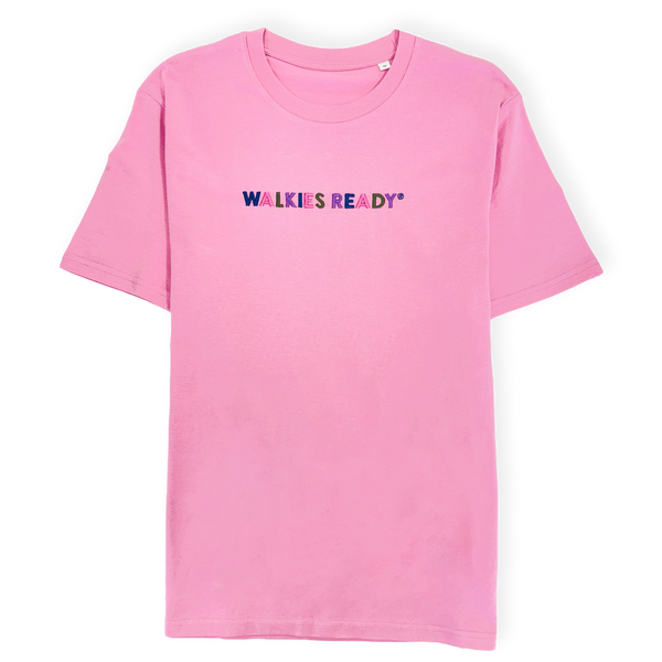 T-Shirt - Walkies Ready® Bubble Pink