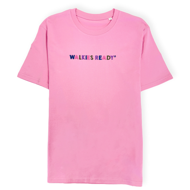 T-Shirt - Walkies Ready® Bubble Pink