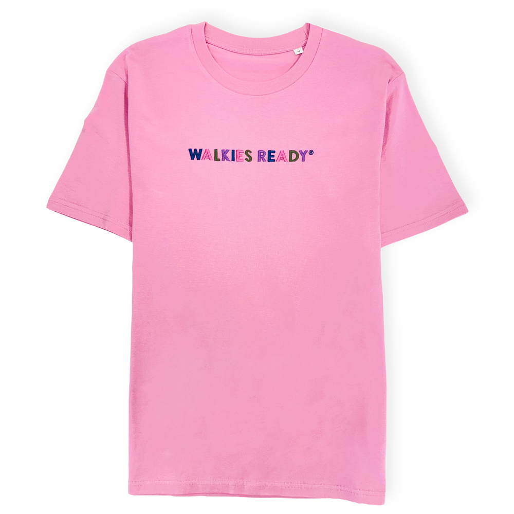 T-Shirt - Walkies Ready® Bubble Pink