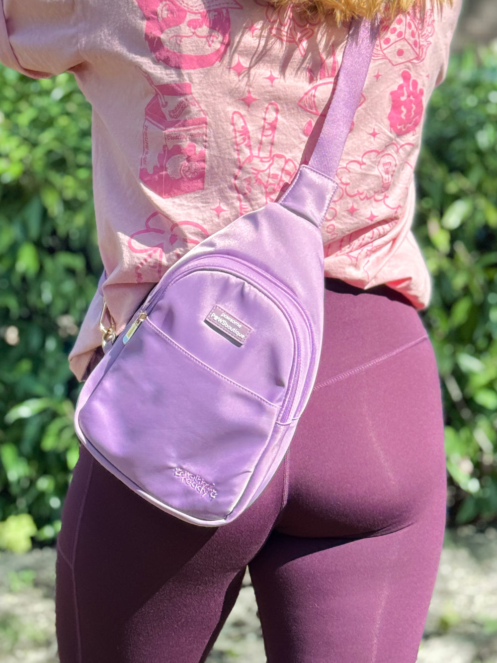 Sling Backpack - Walkies Ready® Lilac