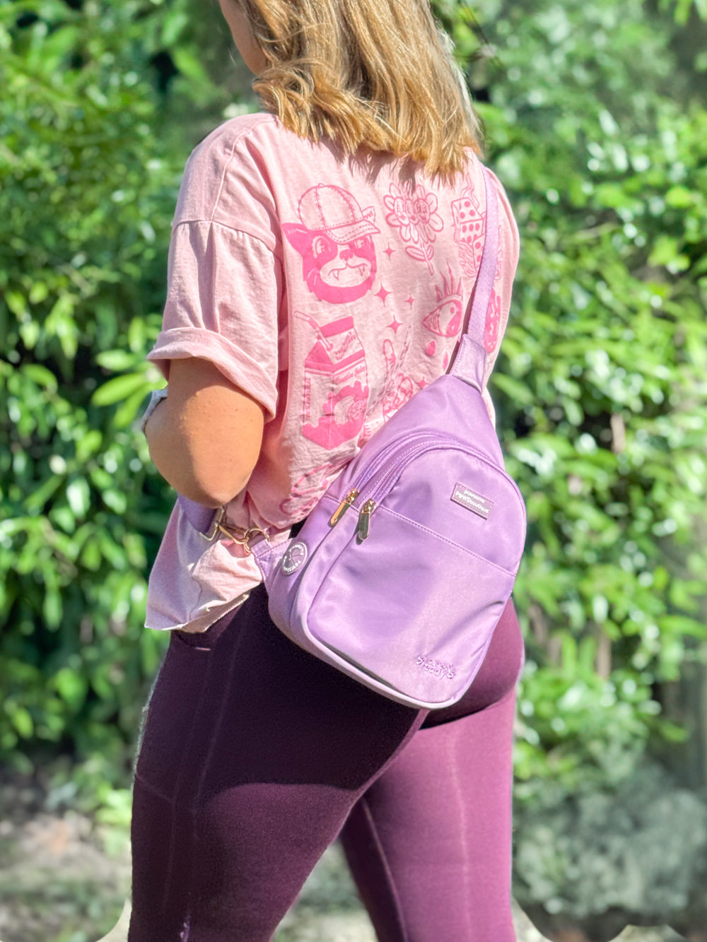 Sling Backpack - Walkies Ready® Lilac