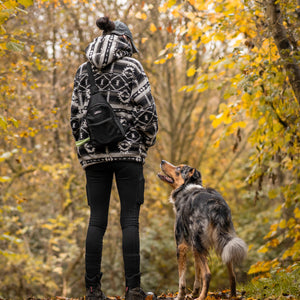 Sling Backpack - Walkies Ready® Black