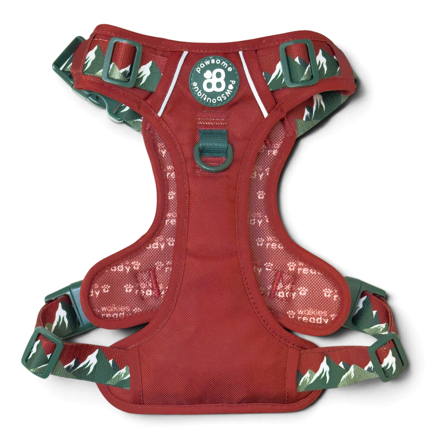 Tough Trails™ Harness - Walkies Ready® Snowy Mountains