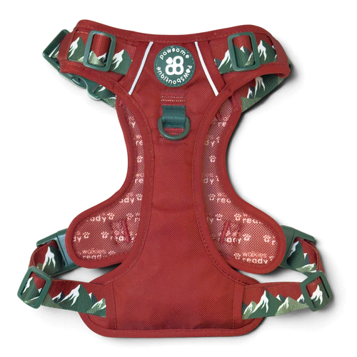 Tough Trails™ Harness - Walkies Ready® Snowy Mountains