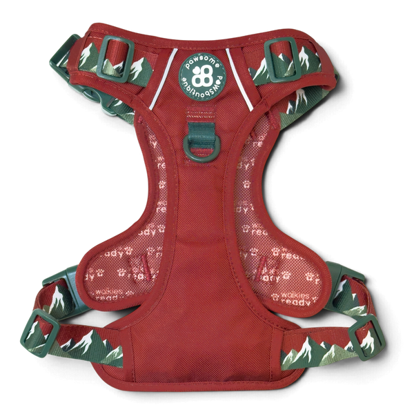 Tough Trails™ Harness - Walkies Ready® Snowy Mountains