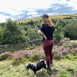 Walkies Ready® Leggings - Mulberry