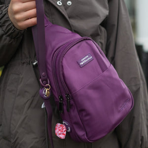 Sling Backpack - Walkies Ready® Plum