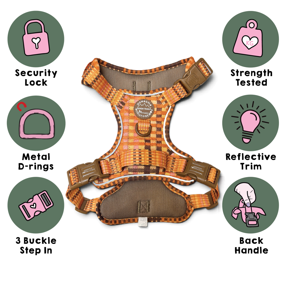 Tough Trails™ Harness -  Golden Acre