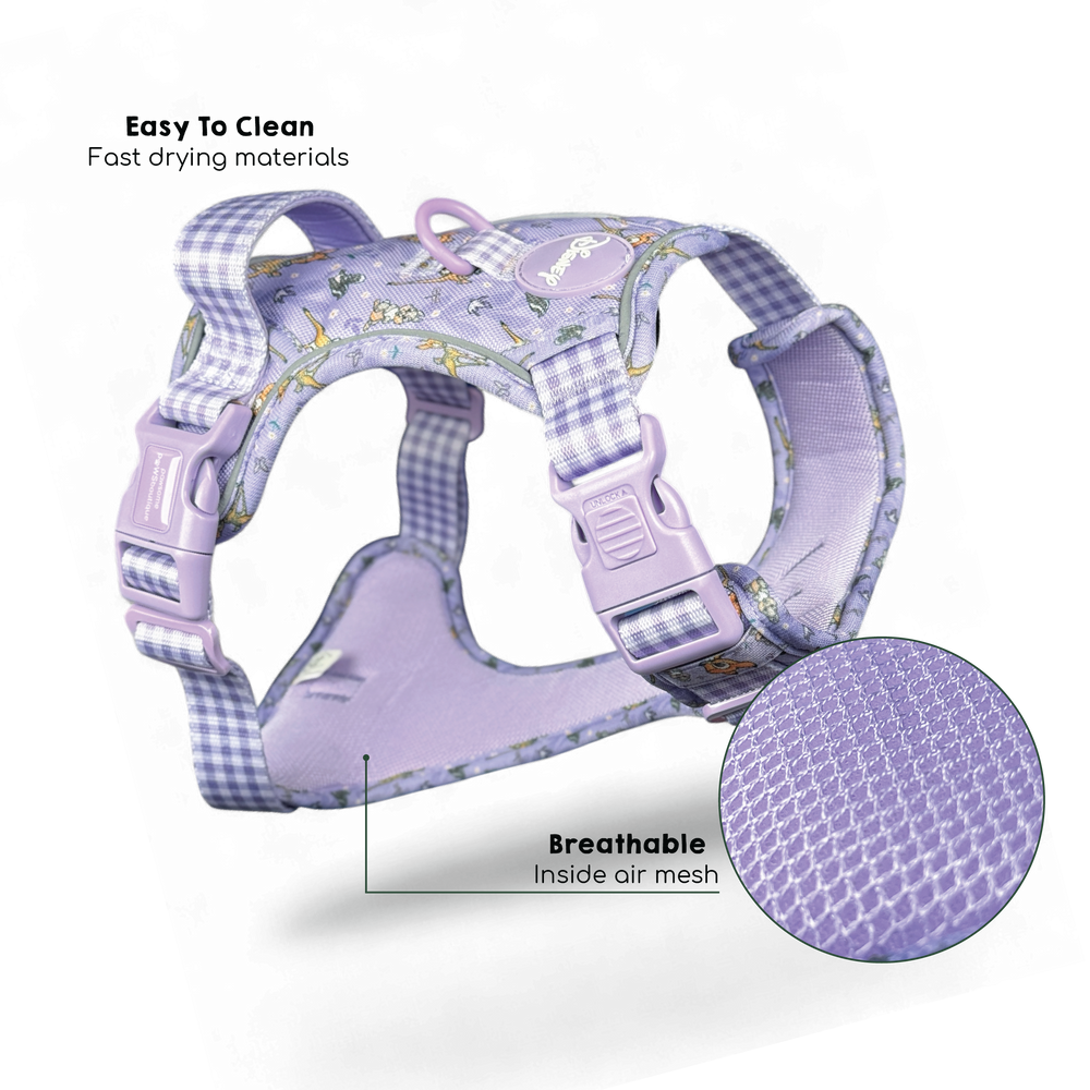 Disney© Tough Trails™ Harness - Bambi + Friends Lilac