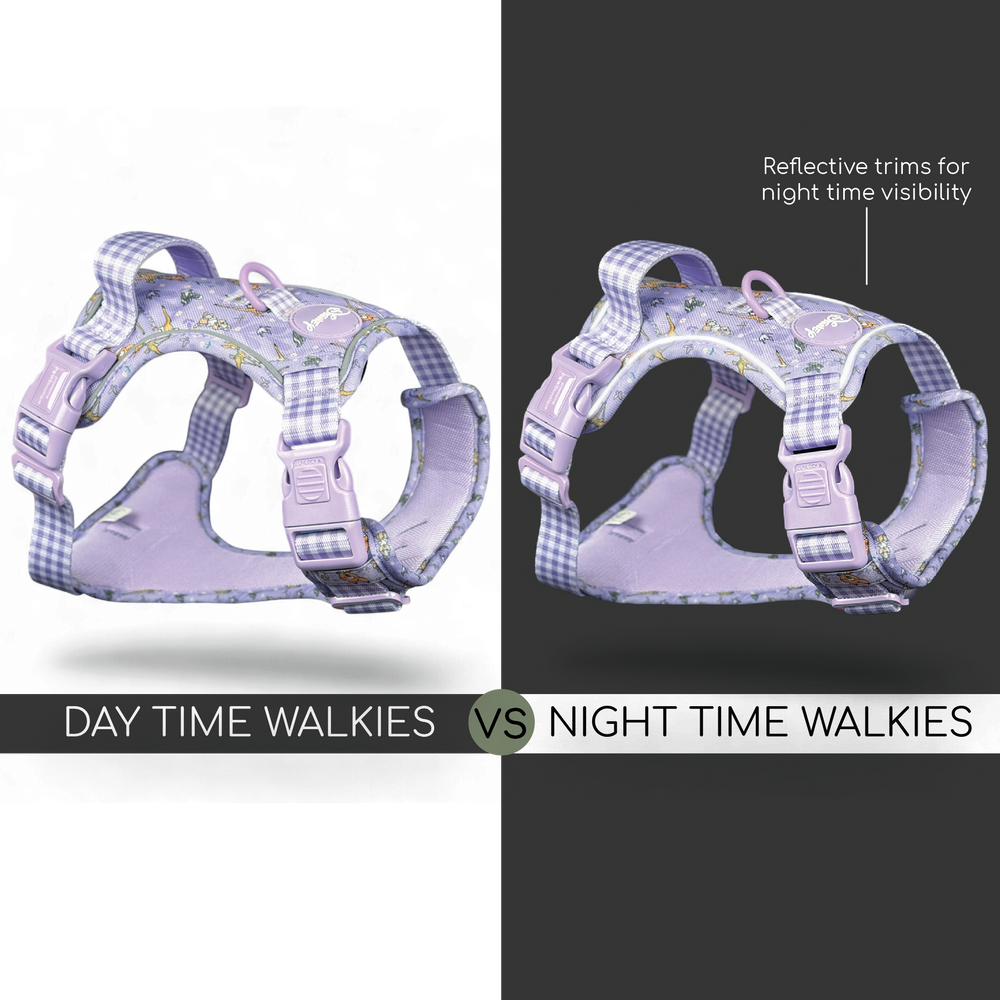 Disney© Tough Trails™ Harness - Bambi + Friends Lilac