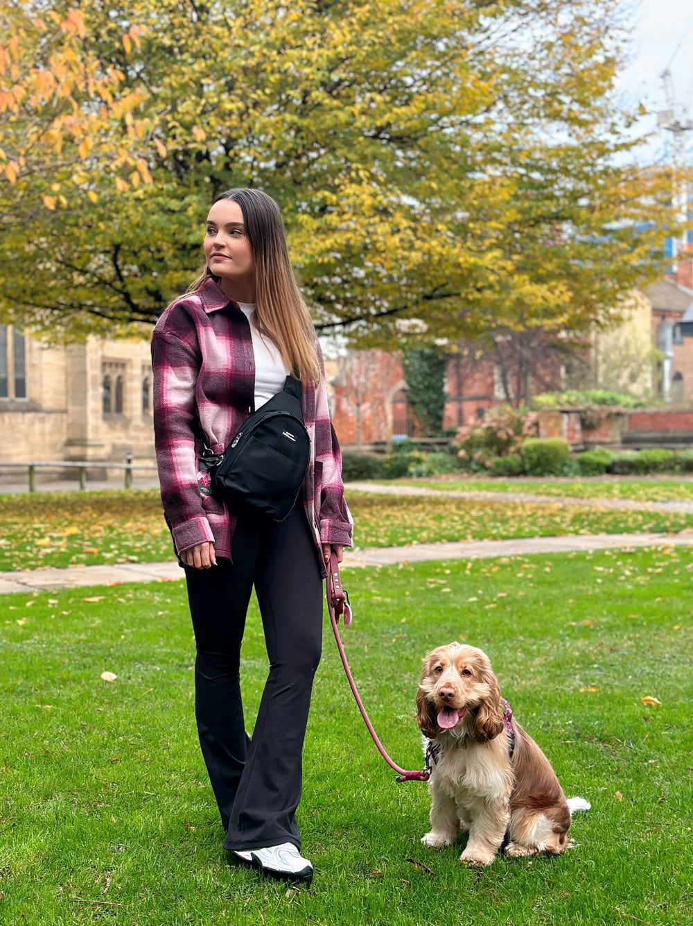 Sling Backpack - Walkies Ready® Black