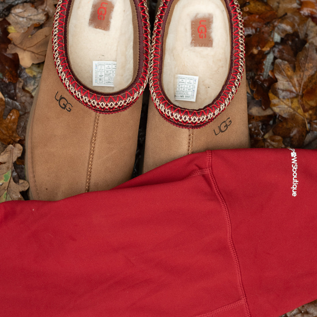 Walkies Ready® Leggings - Red