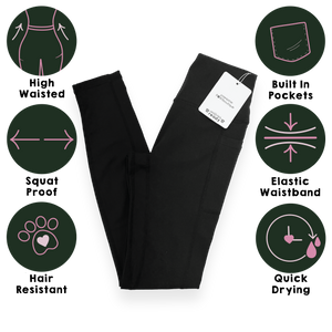 Walkies Ready® Leggings - Black
