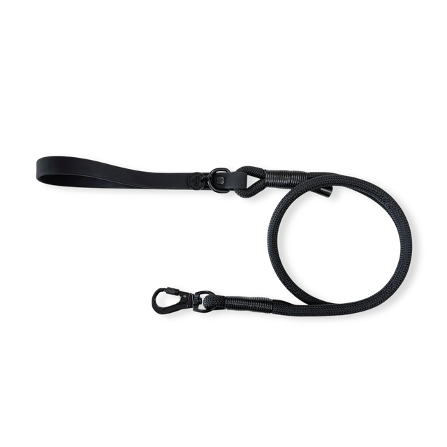 4ft Rope Lead - Black