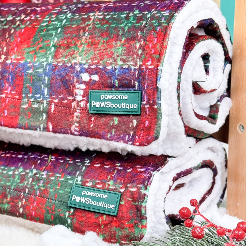 Dog Blanket - Yuletide Plaid