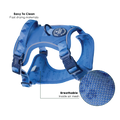 Tough Trails™ Harness - Walkies Ready® Cornflower Blue