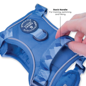 Tough Trails™ Harness - Walkies Ready® Cornflower Blue