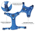 Tough Trails™ Harness - Walkies Ready® Cornflower Blue